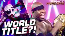 Moose Successfully Defends The TNA World Heavyweight Title Against Suicide