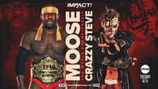 Moose Will Defend The TNA World Heavyweight Championship Against Crazzy Steve Next Week