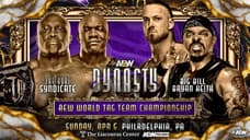 New Matches Added To AEW Dynasty 2025 Card, Owen Hart Cup & More