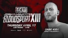 NJPW STRONG Openweight ChampionGabe Kidd Announced For JOSH BARNETT'S BLOODSPORT