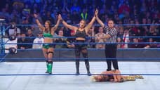 NXT Superstars Rhea Ripley And Tegan Nox Make Short Work Of Fire And Desire On SMACKDOWN