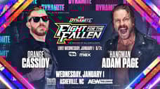 Orange Cassidy And Hangman Adam Page Will Meet For The First Time Ever At AEW's FIGHT FOR THE FALLEN