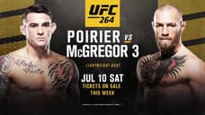 Poirier Vs. McGregor 3 Set To Headline UFC 264 FIGHT CARD This July