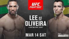 Quick Results For UFC FIGHT NIGHT 170 Featuring A Lightweight Bout Between Charles Olivera And Kevin Lee