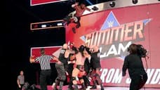 RAW Ended With A Massive Brawl And Cedric Alexander Jumping Off The Show's Set