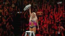 RAW Superstar Alexa Bliss Wins The Women's MONEY IN THE BANK Ladder Match