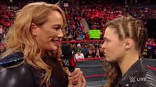 RAW Women's Champion Nia Jax Seemingly Turns Heel (Again); Gets In Ronda Rousey's Face