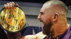 Rob Gronkowski Pins Mojo Rawley To Become The New 24/7 Champion At WRESTLEMANIA