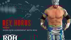 ROH Six-Man Tag Team Champion Rey Horus Signs A New Contract With RING OF HONOR