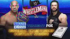 Roman Reigns And Goldberg Came Face To Face On SMACKDOWN, And Tables Were Tossed