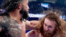 Roman Reigns Defeats Sami Zayn At ELIMINATION CHAMBER To Retain The WWE Universal Championship