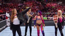 Ronda Rousey Shows Up After The Women's ROYAL RUMBLE Match; Signs A Full-Time WWE Contract