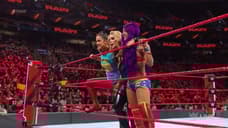 Sasha Banks Makes A Surprise Return To RAW To Back-Up Natalya During Her Match Against Ruby Riott