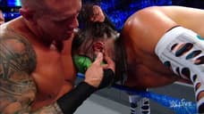 See Jeff Hardy Put Randy Orton Through A Table With A Swanton Bomb On SMACKDOWN LIVE