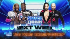 Shinsuke Nakamura & Cesaro Will Face The New Day For The SMACKDOWN Tag-Team Titles Next Week