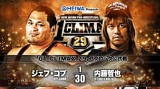 Tetsuya Naito Scores A Pinfall Victory Over Jeff Cobb On Day 16 Of The G1 CLIMAX Tournament