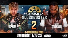 The AEW SUMMER BLOCKBUSTER Special Features A Rematch Between Swerve Strickland And Will Ospreay