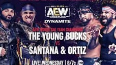 The AEW World Tag Team Championship Match Will Headline Tonight's Episode Of DYNAMITE