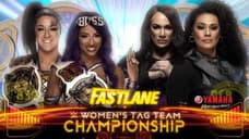 The Boss & Hug Connection Will Defend The Women's Tag-Titles Against Nia Jax & Tamina At FASTLANE