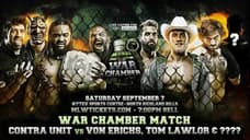 The CONTRA Unit Are Set To Fight Tom Lawlor & The Von Erichs In The First-Ever War Chamber Match