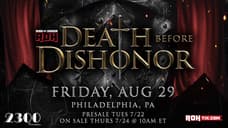 The Date For ROH's DEATH BEFORE DISHONOR Has Been Changed