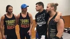 The Elite Members Share A Photo Of The ALL ELITE WRESTLING Contract Signing