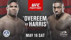 The Finalized Line-Up For UFC FIGHT NIGHT: ALISTAIR OVEREEM VS. WALT HARRIS