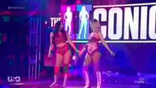 The IICONICS Return On RAW And Defeat The WWE Women's Tag-Team Champions
