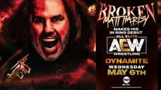 The In-Ring Debut Of Matt Hardy Will Feature On AEW DYNAMITE'S Return To Live Television