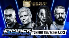 The KING OF THE RING Tournament Continues On Tonight's SMACKDOWN