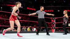 The RAW Women's Championship Match Between Ronda Rousey And Natalya Was Not Rehearsed Beforehand