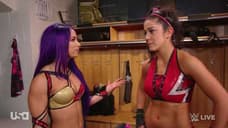 The Sasha Banks/Bayley Feud Continues On RAW With The Boss Telling Her Former Friend That She Loves Her