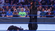 The Undertaker Kicks-Off SMACKDOWN LIVE; Delivers A Chokeslam To Sami Zayn