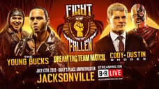 The Young Bucks Defeat The Rhodes Brothers At AEW's FIGHT FOR THE FALLEN