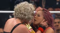 Toni Storm And Mina Shirakawa Break The Internet By KISSING After Their AEW DOUBLE OR NOTHING Match