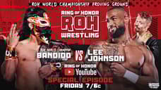 Tonight's Special RING OF HONOR Episode Features The World Champion In Action
