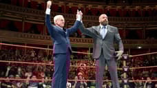 Triple H And General Manager Johnny Saint Reveal The NXT UK Tag Team Titles