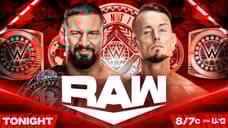 Two Championship Matches Headline Tonight's WWE RAW Episode