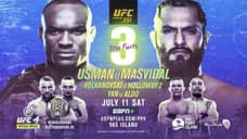 UFC 251 Featuring Kamaru Usman Vs. Jorge Masvidal Draws Over One Million Buys