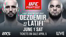 UFC STOCKHOLM Adds Light Heavyweight Bout Between Volkan Oezdemir Vs Ilir Latifi