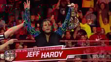 United States Champion Jinder Mahal Debuts On RAW; Immediately Loses The Title To Jeff Hardy