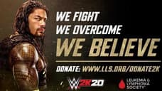 WWE 2K20 Announces Partnership With The Leukemia & Lymphoma Society
