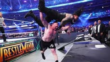 WWE Briefly Shows The Altercation Between Brock Lesnar And Vince McMahon Following WRESTLEMANIA 34