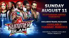 WWE SUMMERSLAM Travel Packages Will Go On Sale Next Week - Check Out The First Official Poster