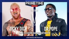 Zicky Dice Is Set To Defend The NWA Television Championship For UNITED WRESTLING NETWORK Primetime Live PPV