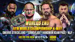 AEW WORLDS END 2025 PPV Results: Samoa Joe vs MJF vs Swerve Strickland vs Adam Page & More