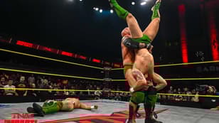 Eric Young Attacks Judas Icarus And Travis Williams Of The Northern Armory