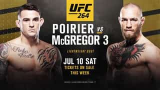 Poirier Vs. McGregor 3 Set To Headline UFC 264 FIGHT CARD This July