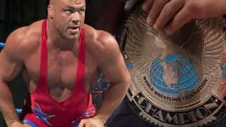 Kurt Angle Wasn't Happy With His First Intercontinental Championship Title Finish