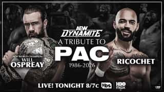 AEW DYNAMITE Results (September 30, 2026): A Tribute to PAC - Will Ospreay vs Ricochet